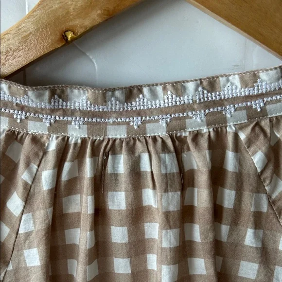 Palm noosa brand blouse, flowy embroidered size 8 - Picture 5 of 6